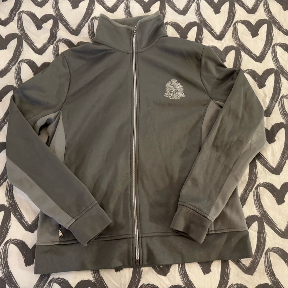 Ralph Lauren Men's Gray Full-Zip Jacket